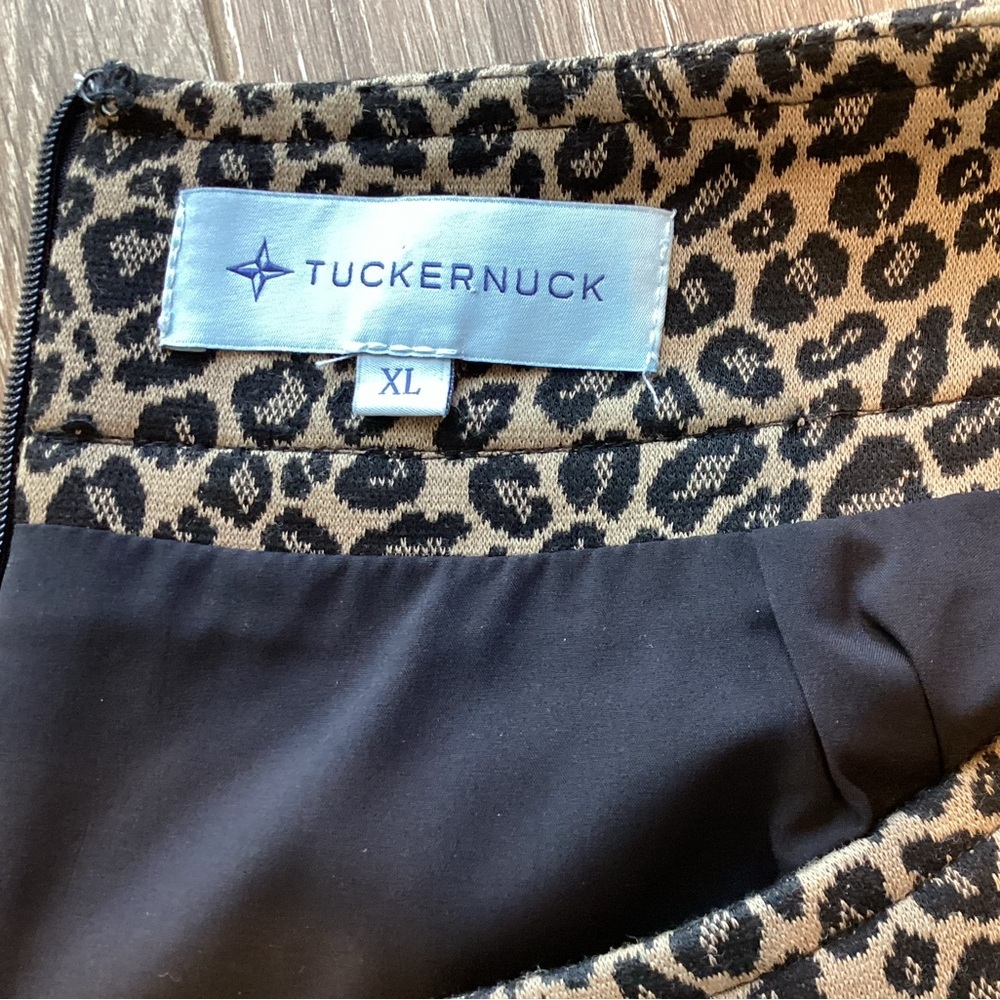 Tuckernuck Murphy Skirt Leopard Print - Picture 5 of 6